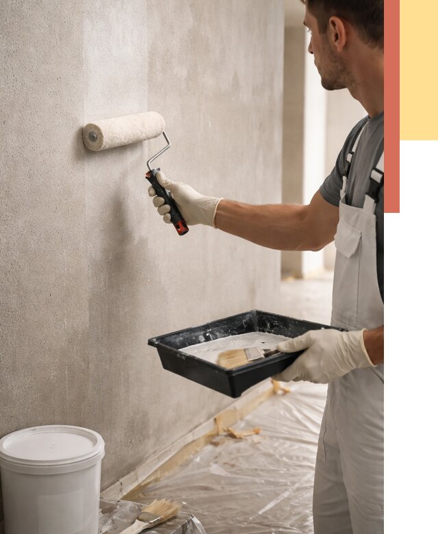 Грунтовка стен в Ревде от 2327 руб. м2 — быстро, недорого, с материалом | ОТДЕЛОЧНИК-Рвд