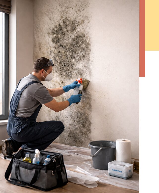 Удаление плесени со стен в Ревде от 2274 руб. — быстро и недорого | ОТДЕЛОЧНИК-Рвд