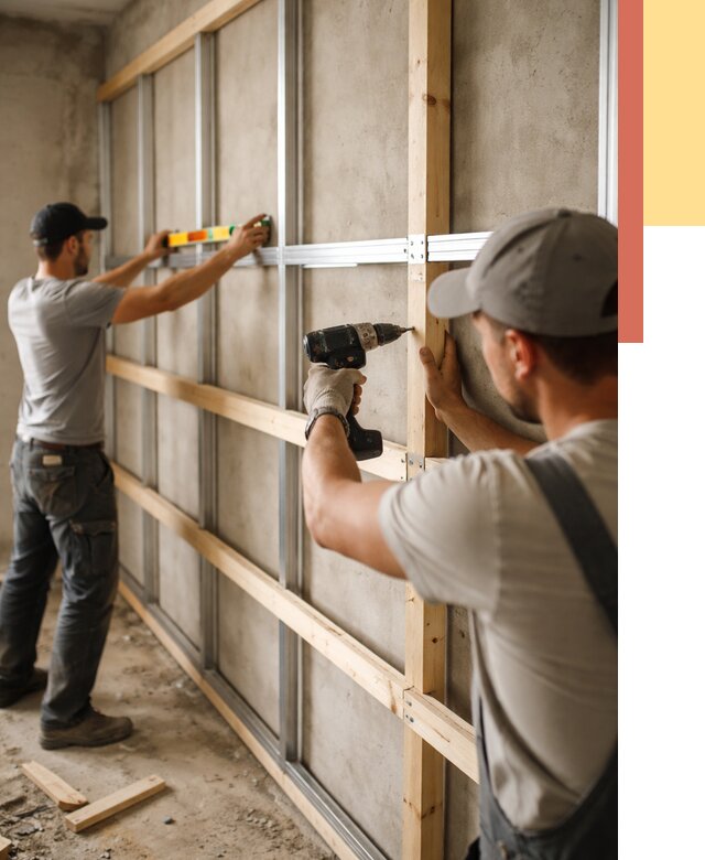 Устройство обрешетки под панели в Ревде от 2222 руб. — монтаж под ключ | ОТДЕЛОЧНИК-Рвд