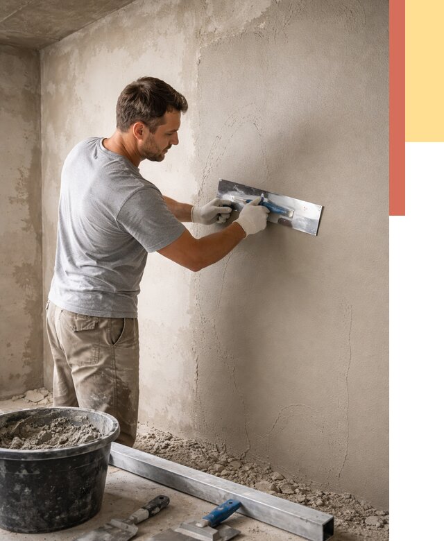 Штукатурка стен без маяков в Ревде от 7617 руб/м2 — услуги и цена | ОТДЕЛОЧНИК-Рвд