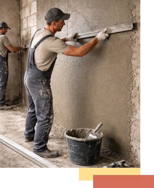 Штукатурка стен цементно-песчаная в Ревде профессионально