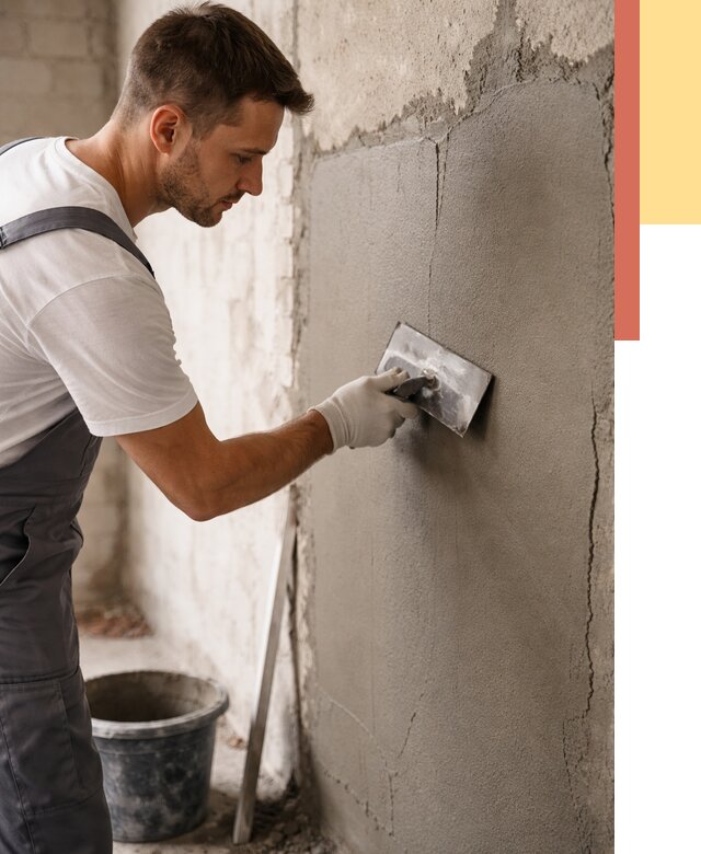 Штукатурка стен под плитку в Ревде от 4443 руб./м2 — выравнивание под плитку | ОТДЕЛОЧНИК-Рвд