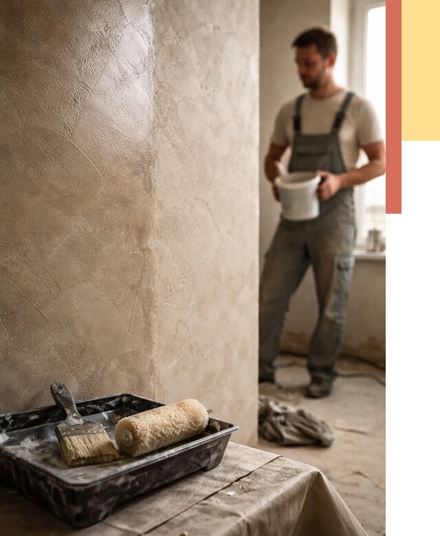 Нанесение воска на штукатурку в Ревде от 3703 руб. | Услуги ОТДЕЛОЧНИК-Рвд