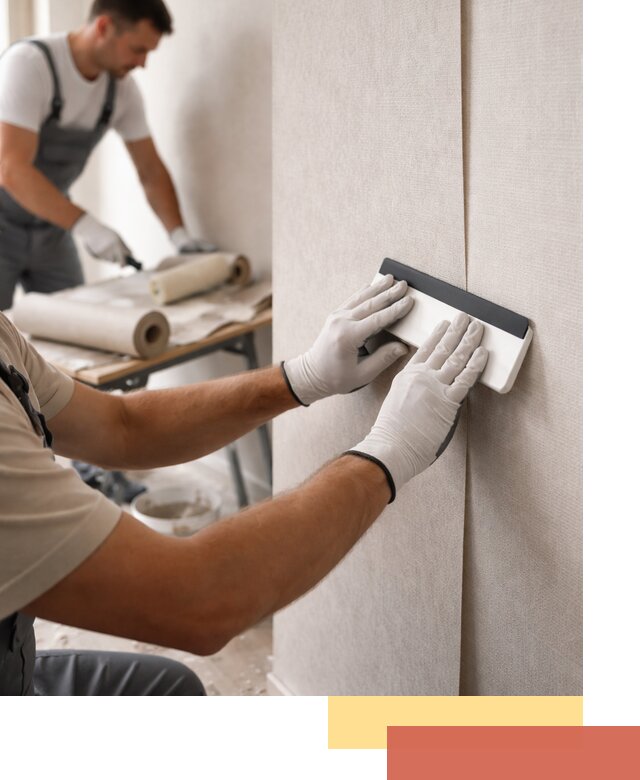 Поклейка обоев под покраску в Ревде профессионально и быстро