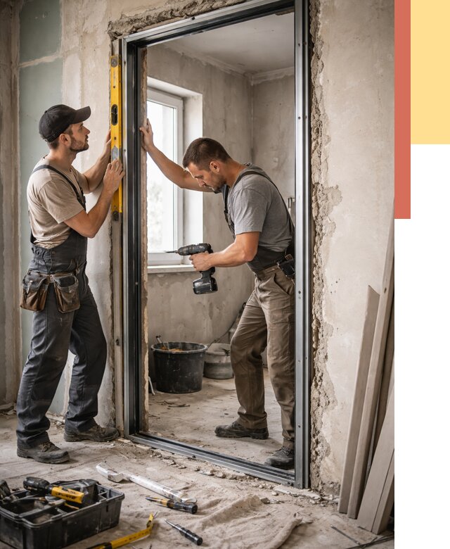 Закладка дверного проема в Ревде от 3703 руб. — быстро и недорого | ОТДЕЛОЧНИК-Рвд