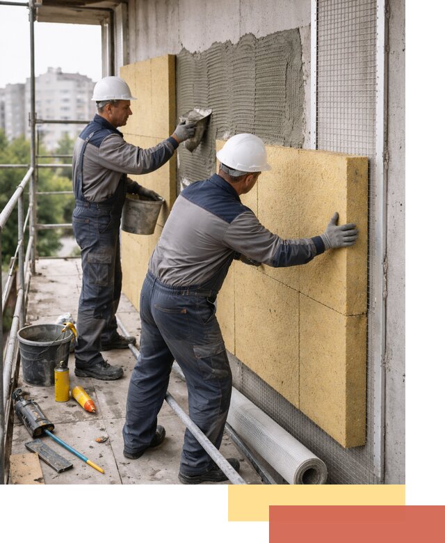 Утепление стен зданий и домов в Ревде качественно и надежно