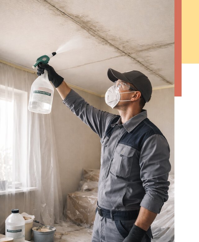 Антисептическая обработка потолка в Ревде от 2645 руб. | ОТДЕЛОЧНИК-Рвд