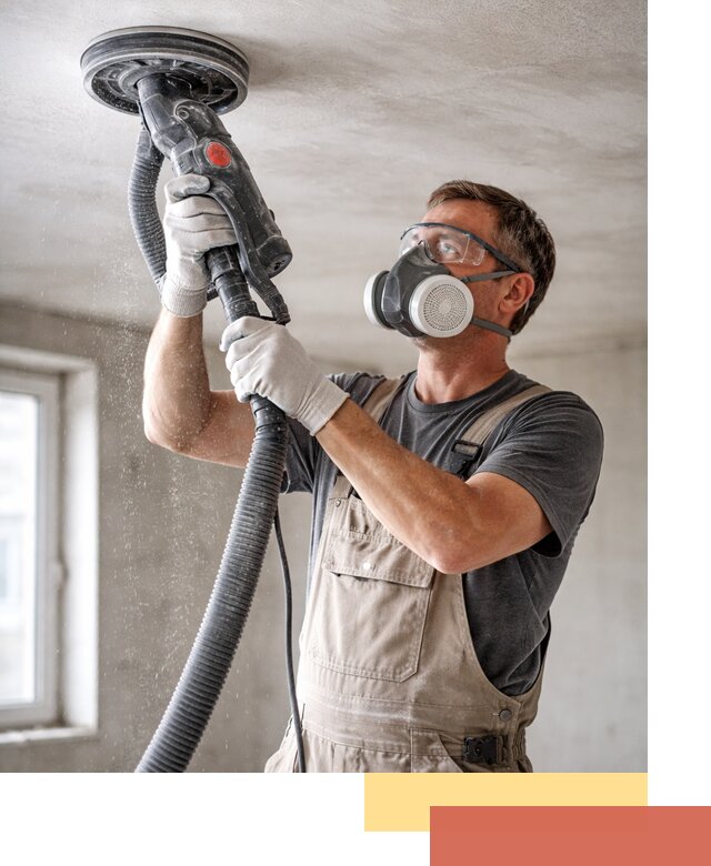 Шлифовка потолка в Ревде — качественная подготовка под отделку