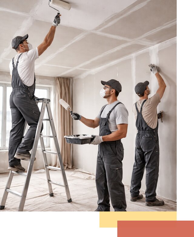 Покраска потолка из гипсокартона в Ревде качественно и недорого