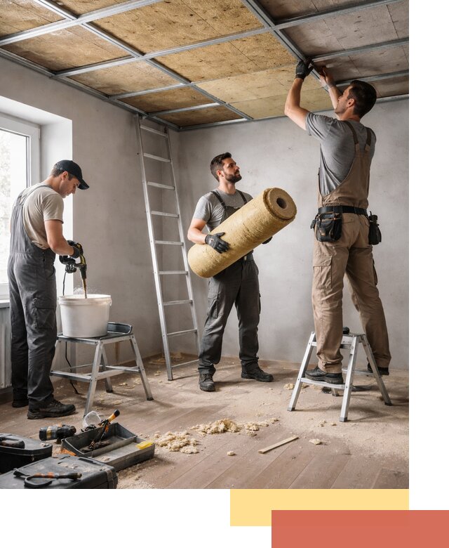 Шумоизоляция потолка в Ревде: профессиональный монтаж и отделка